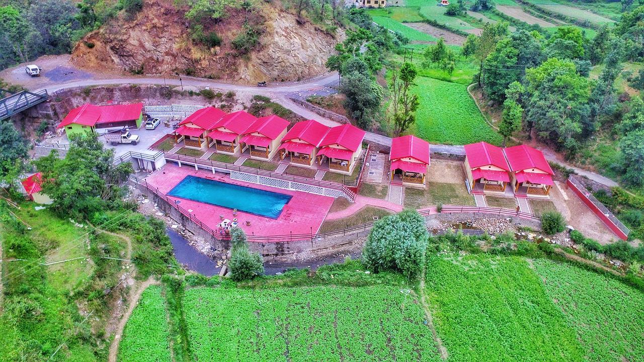 The Jungle Pool By Beyond Stay Nainital Bagian luar foto
