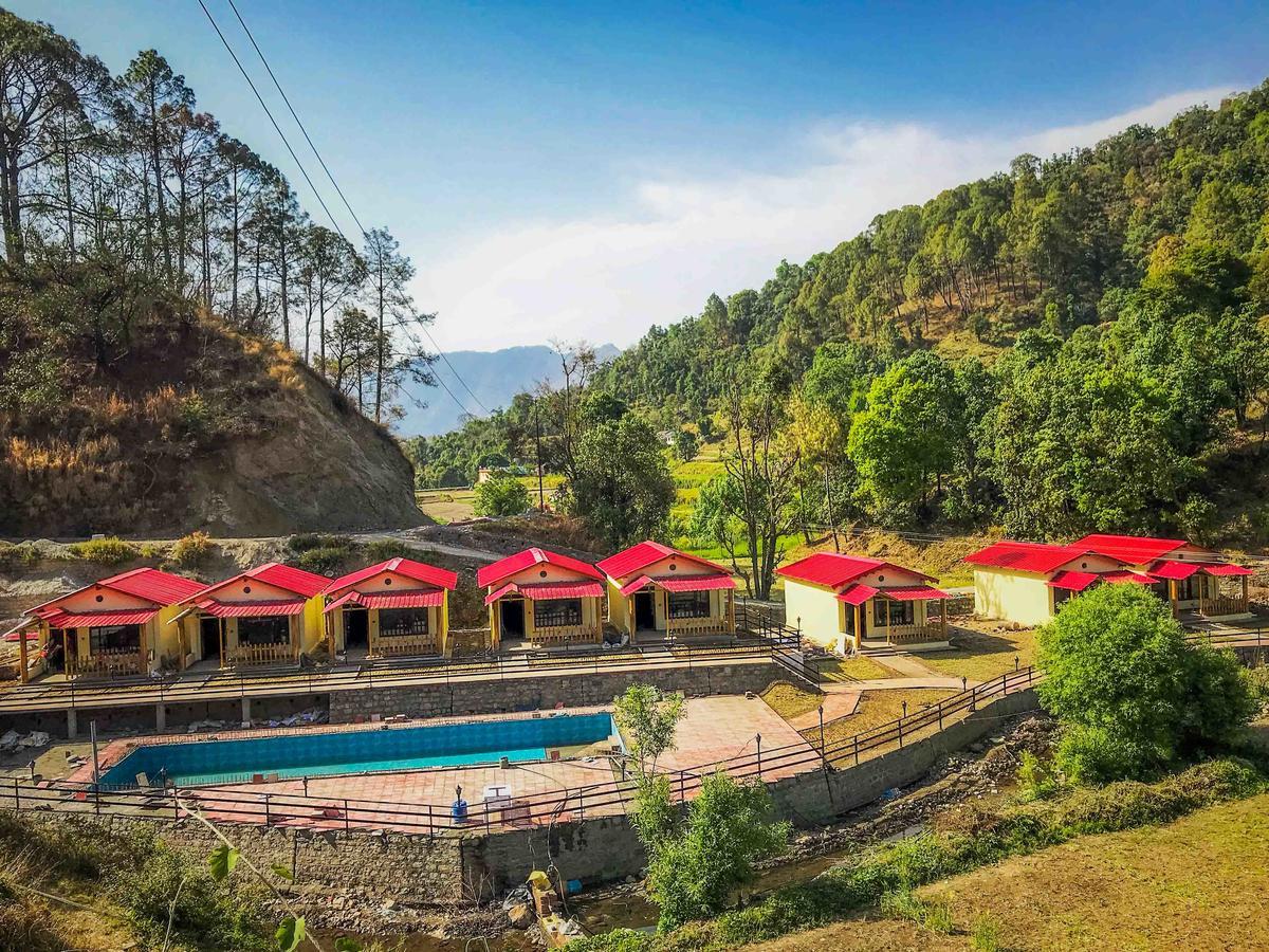 The Jungle Pool By Beyond Stay Nainital Bagian luar foto